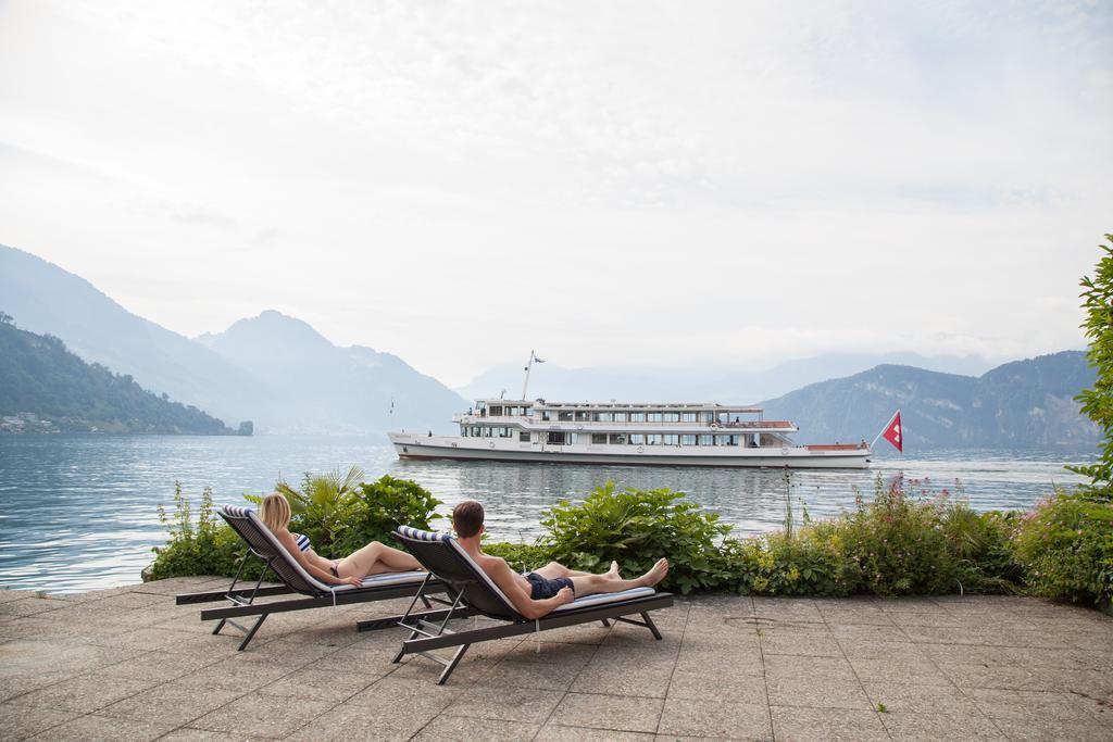 Garni-Hotel Frohburg - Beau Rivage Collection Weggis Exteriér fotografie