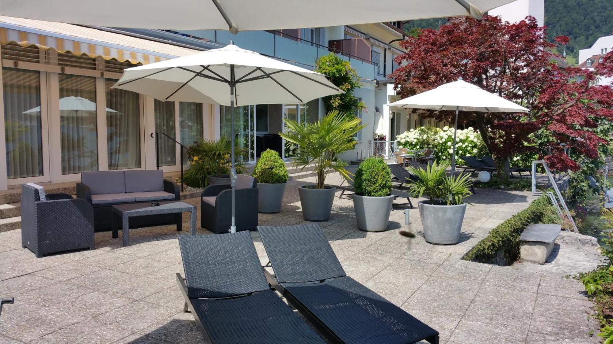 Garni-Hotel Frohburg - Beau Rivage Collection Weggis Exteriér fotografie